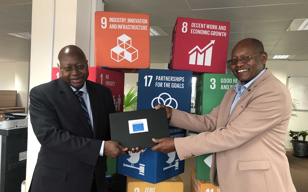 UNDP RSCA Director hands over equipment to support IGAD Cluster Coordination offices