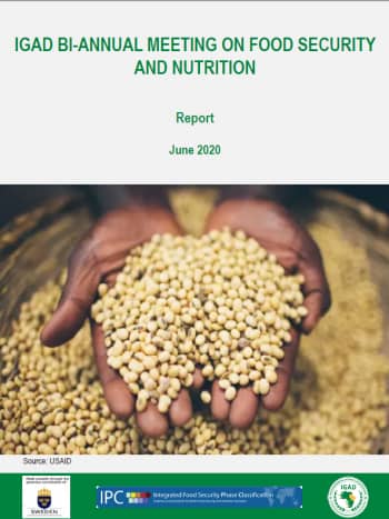 Report of the  IGAD Bi-annual Meeting on Food Security and Nutrition – June 2020